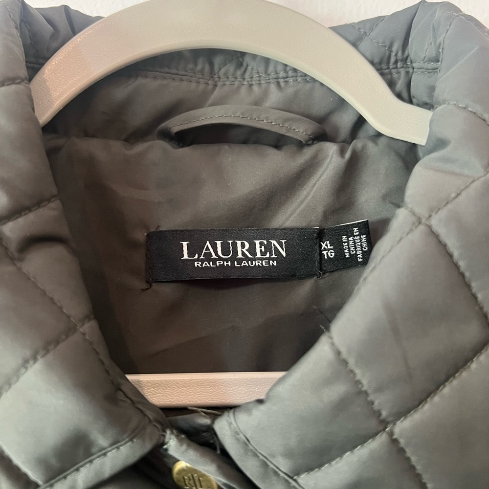 Ralph Lauren Women's Quilted Jacket - Olive - Picture 3 of 3